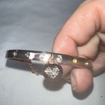 BCBGeneration  Heart Dangle Charm Cuff Photo 2