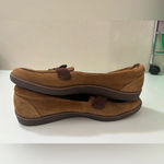 Grasshoppers Suede Tassel Comfort Flat Loafers Brown Size 11 Photo 4