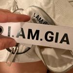 I am gia NWT I.AM.GIA Snakeskin Salt Pant in White Photo 5