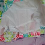 Lilly Pulitzer  PLEATED A LINE COTTON TWILL LINED BRIGHT BOLD FLORAL PREPPY SKIRT Photo 6