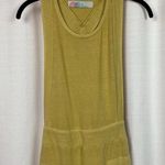 Free People Beach Light Yellow Sunrise Pinafore Jumper Sz.XS NWT Photo 5