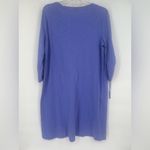 Fresh Produce Blue T-Shirt Dress size Large with pockets Photo 3