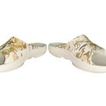 OOFOS Oooahh Limited Edition Sahara Gold Sport Recovery Comfort Slide Sandals White Size 10 Photo 3