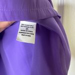Ramy Brook  Rosalie Mini Skirt Half Zip Purple Womens Size‎ Small Photo 4
