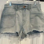 Arizona Jeans Arizona High‎ Rise Denim Shorts Size 15 Photo 0