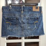 American Eagle Vintage Y2K Denim Mini Skirt Size 8 Photo 1