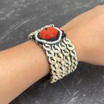 Handmade beaded / shell bracelets Tan Photo 1