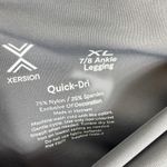 Xersion Gray Nylon Quick-Dri Wide Waistband 7/8 Ankle Skinny Legging Size XL Photo 4
