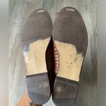 L.L.Bean VTG Huaraches Woven Slip On Sandal Mary Jane Shoes Leather Brown 6 6.5 Photo 4