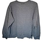 Hot Cotton Marc Ware Gray Sweatshirt Womens Medium Old World Santa Tree Vintage Red Photo 1