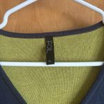 FOIL Women's Knit Vneck Sweater Blue Green New Zealand XL‎ Photo 1