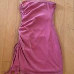 Princess Polly pink shimmery Donelli mini dress Photo 2