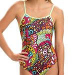 Dolfin  Uglies Looking Glass Double Strap Back One Piece Size 30 Photo 0