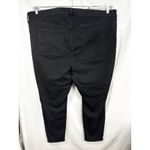 Old Navy  Plus Size‎ 30 Jeans Black High Rise Super Skinny Solid Stretch 1656 Photo 1