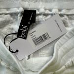 Bobi Los Angeles White Cotton Joggers NWT SZ Small Photo 5