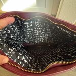 Guess Ladies Handbag Satchel Tote Bag Wine Modern Simplicity Photo 4