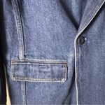 Madewell  Double Breasted Denim Blazer Jacket  Blue Wash Sz S NWT Photo 6