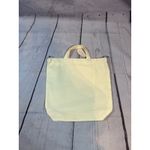 NWT Stone & Stitch Canvas Limone Tote Bag Zip Top Photo 1