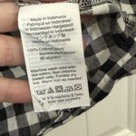 J.Crew J by‎  Short Sleeve Shirt Gingham Black Tie Front Size S Photo 4