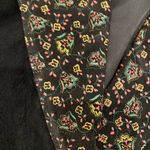 NWT Leather Suede Jacket Blazer Black Paisley Trim Western M Size M Photo 2