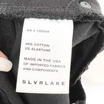 NEW SLVRLAKE Denim Indiana High Rise Flare Jeans Jet Black Plus Size 32 Photo 8