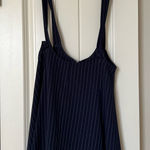 Forever 21  Striped Overalls Dress Photo 0