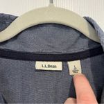 LL Bean Rugby VTG Mock Neck Button Pullover Rainbow Stripe 100% Cotton Womens LP White Size undefined Photo 6