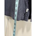 PINK - Victoria's Secret VS‎ PINK Bluish Gray Sequins Hoodie Sweatshirt Size M Long Sleeve Logo Graphic Photo 3