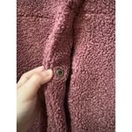 Old Navy  Women Size Medium Jacket Teddy Sherpa Fleece Buttons Winter Preppy City Photo 12