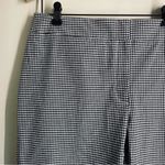 Talbots NEW Gingham Chatham Ankle Pant Black White size 16W Photo 2