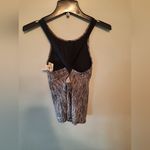 Nike  High-Neck Tankini Top Gray Heathered M Photo 1