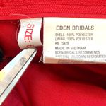 Vintage Eden Maids Red Strapless Fit Flare Mini Dress Black Tulle 6 Dark Romance Photo 9