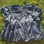 Old Navy Navy Blue Boxy Blouse Photo 0