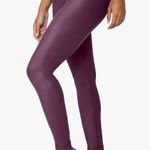 90 Degrees by Reflex 90 Degree By Reflex Womens High Waist High Shine Faux Leather Ankle Leggings Photo 0