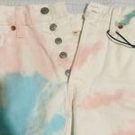 Levi's  Deconstructed Tie Dye Denim Skirt (Juniors)‎ Photo 7