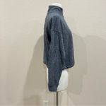 Calvin Klein Half Zip Oversized Athletic Crop Pullover Sz Small Photo 6