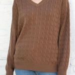 Brandy Melville Preppy V Neck Sweater Photo 0