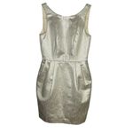 Revolve  Club Monaco Lanna Dress in Silver Jacquard Mini Dress 00 XXS Photo 1