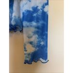 Delia's Dolls Kill Heaven on Earth Mesh Top Shirt Clouds Sky Womens Large? Read Blue Photo 2