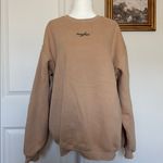 RARE Mayfair Group πͺ Mercury in Retrograde Sweatshirt Tan Photo 4