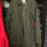 Faded Glory Canvas Anaorak Sea Turtle Green Coat Photo 0