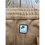 Nike  Tech Fleece Joggers Size XL Womens Mid Rise Sportswear Flax Brown $120 Photo 1