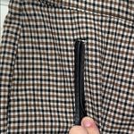 Calvin Klein Black and Brown Checkered Dress Pants Slim Fit Size 12 W 16” I 27” Photo 3