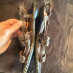 Born Brown Womens Size 9 Leather Thong Sandals Strappy Comfort Casual Shoes Photo 5