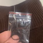 Jessica Holbrook 100% Silk Mock Neck Top Size L Photo 4