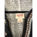 Mossimo Women's S Gray Zip Up‎ Hoodie Jacket with Embroidered Trim Size undefined Photo 2