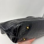 Brahmin  Black Croc Tote Bag Photo 6