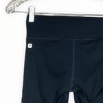 Fabletics Pants Women XXS Black Gray White Print Powerhold Crop Leggings Workout Photo 2