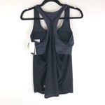 Tyr. Canopy Madison Tankini Top Cutouts Mesh Racerback Maximum Support Black S Photo 2