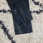 Lulus Black High Waisted Faux Leather Pants Photo 6